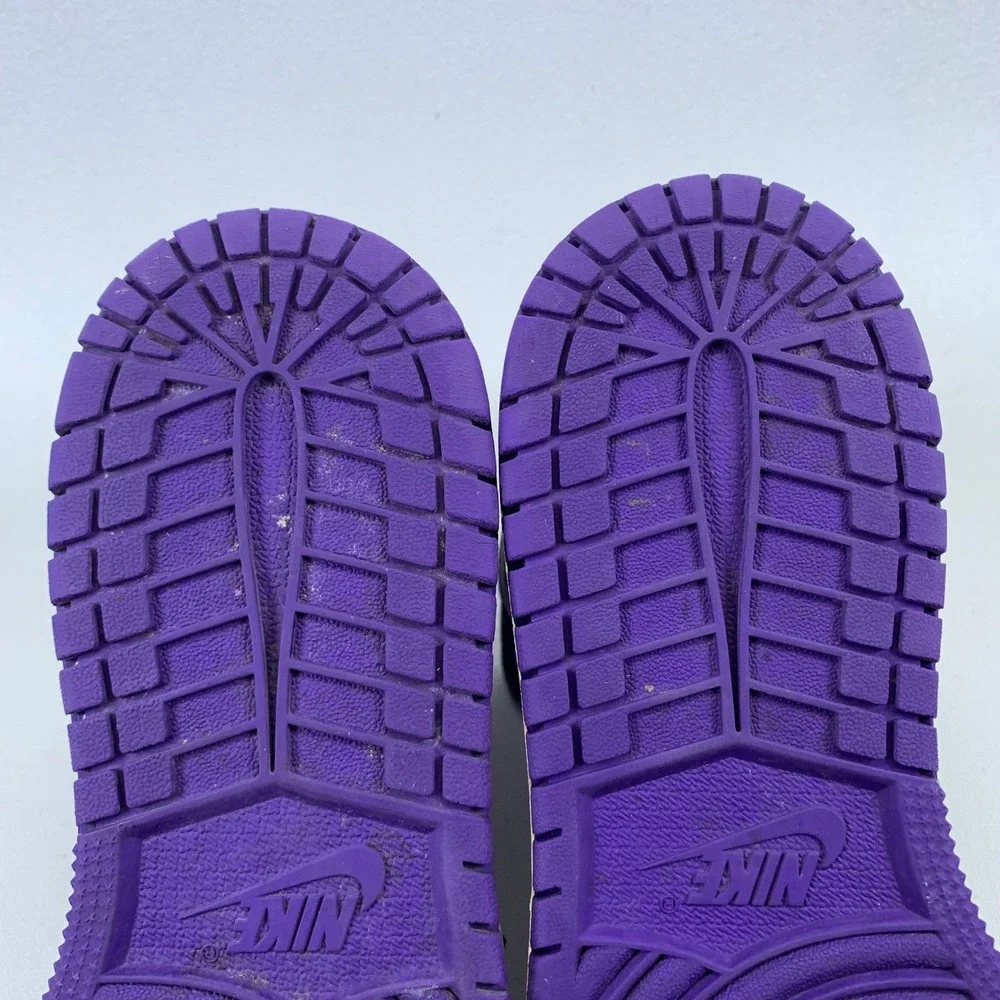 Nike Air Jordan‎ 1 High OG SE Court Purple Size 5.5Y Womens Sneakers Swoosh